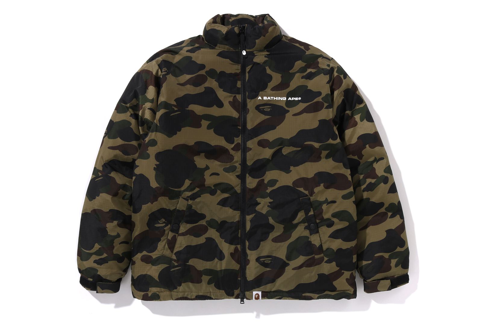 1ST CAMO DOWN JACKET JUNIOR – eu.bape.com