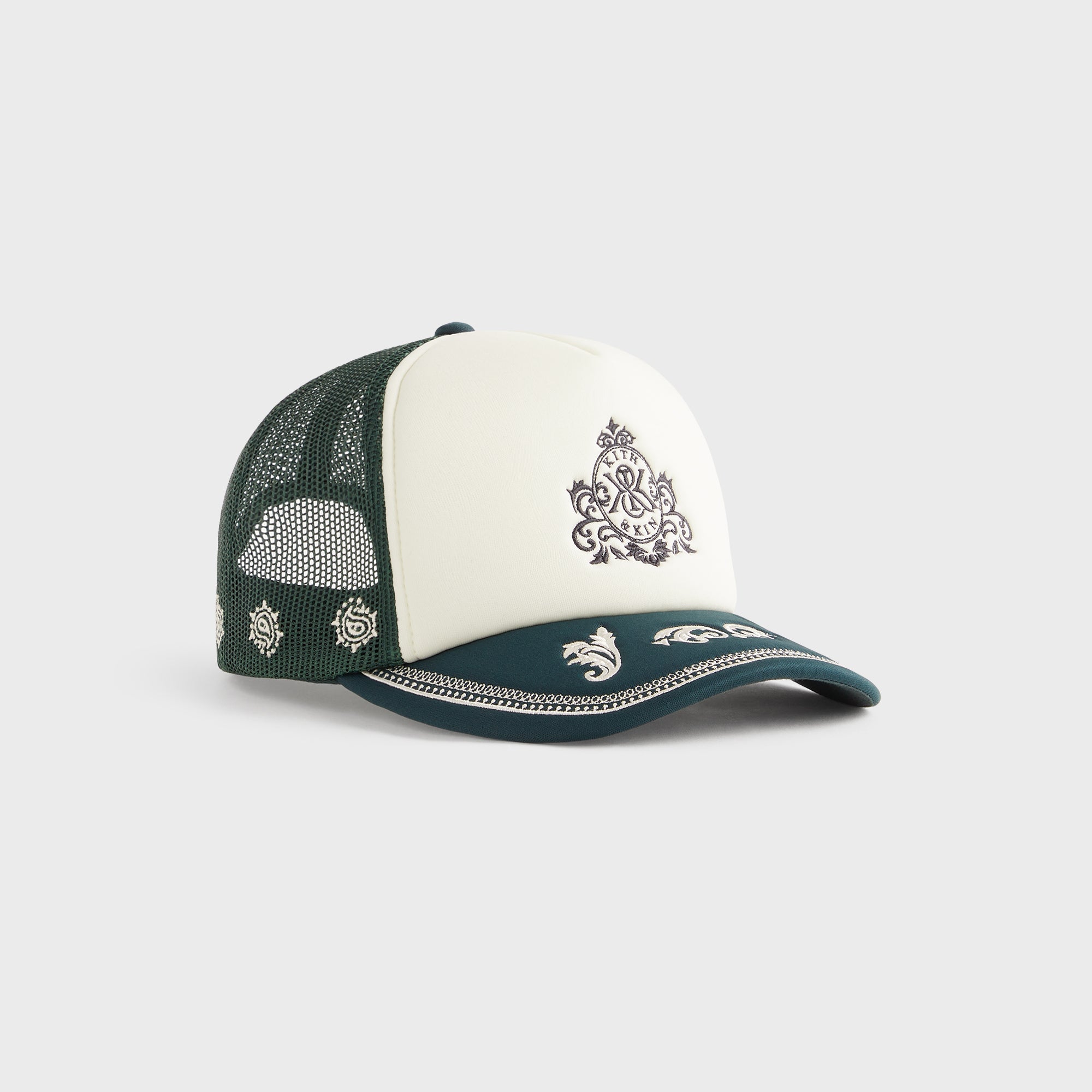 Kith Embroidered Nolan Trucker Hat - Stadium – Kith Europe