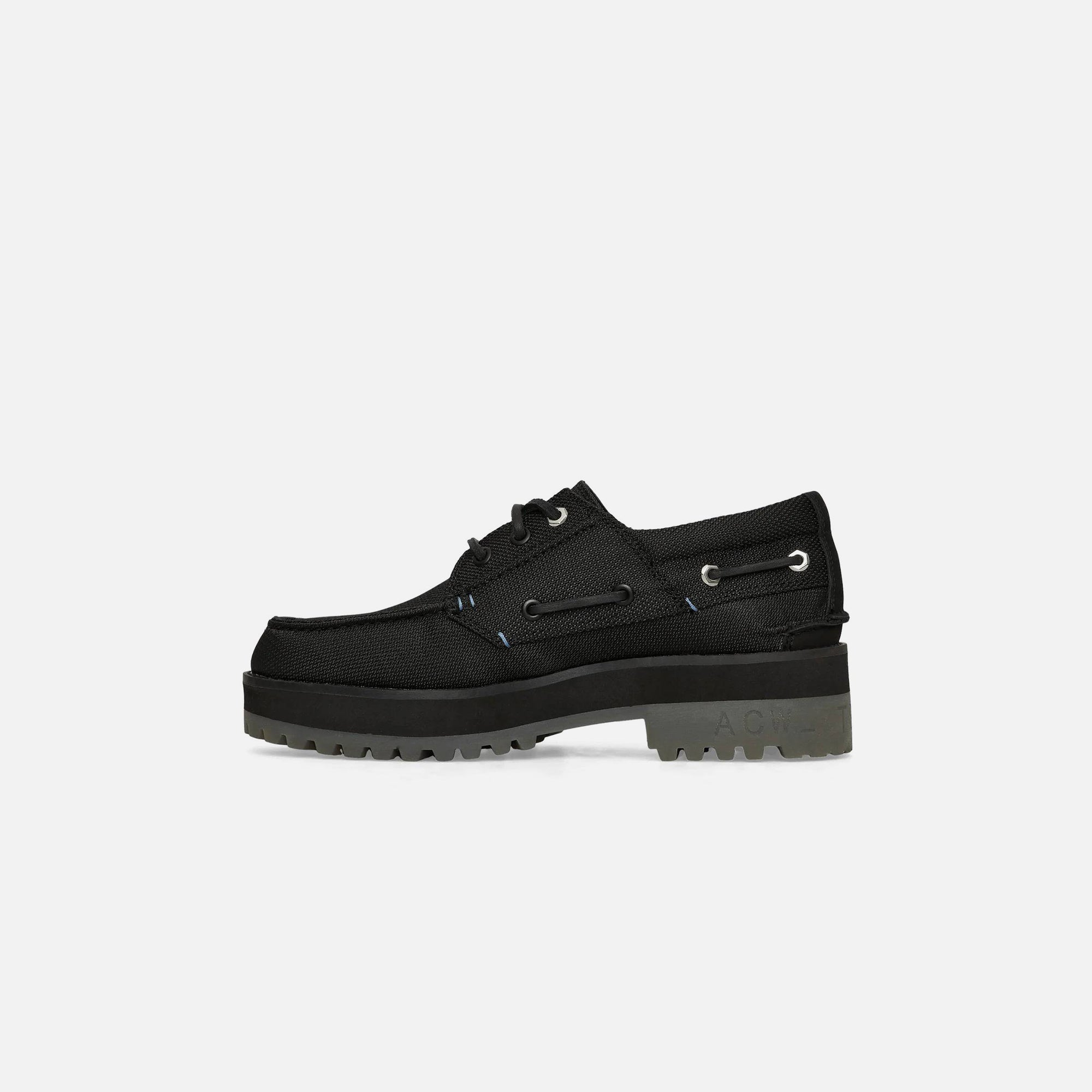 Timberland x A-Cold-Wall* Mens 3 Eye Lug Boat Shoe - Black – Kith