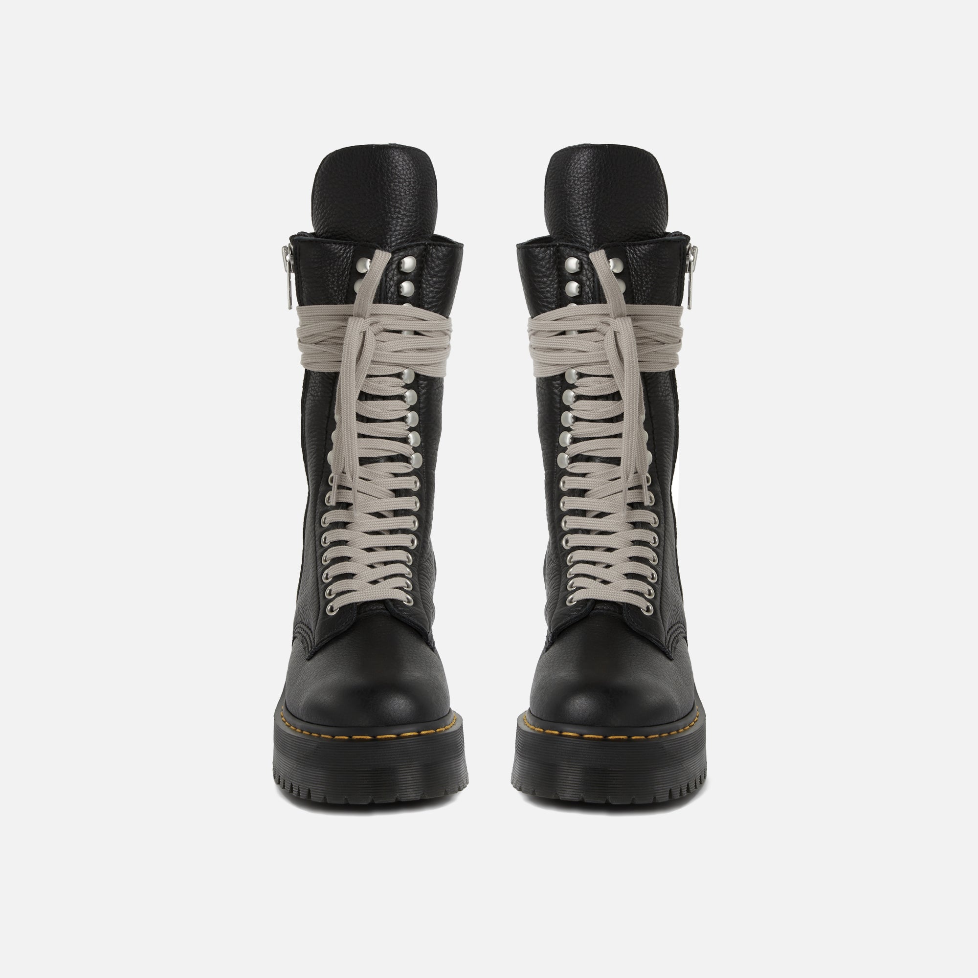 Dr. Martens x Rick Owens Quad Sole Calf Length Boot - Black – Kith