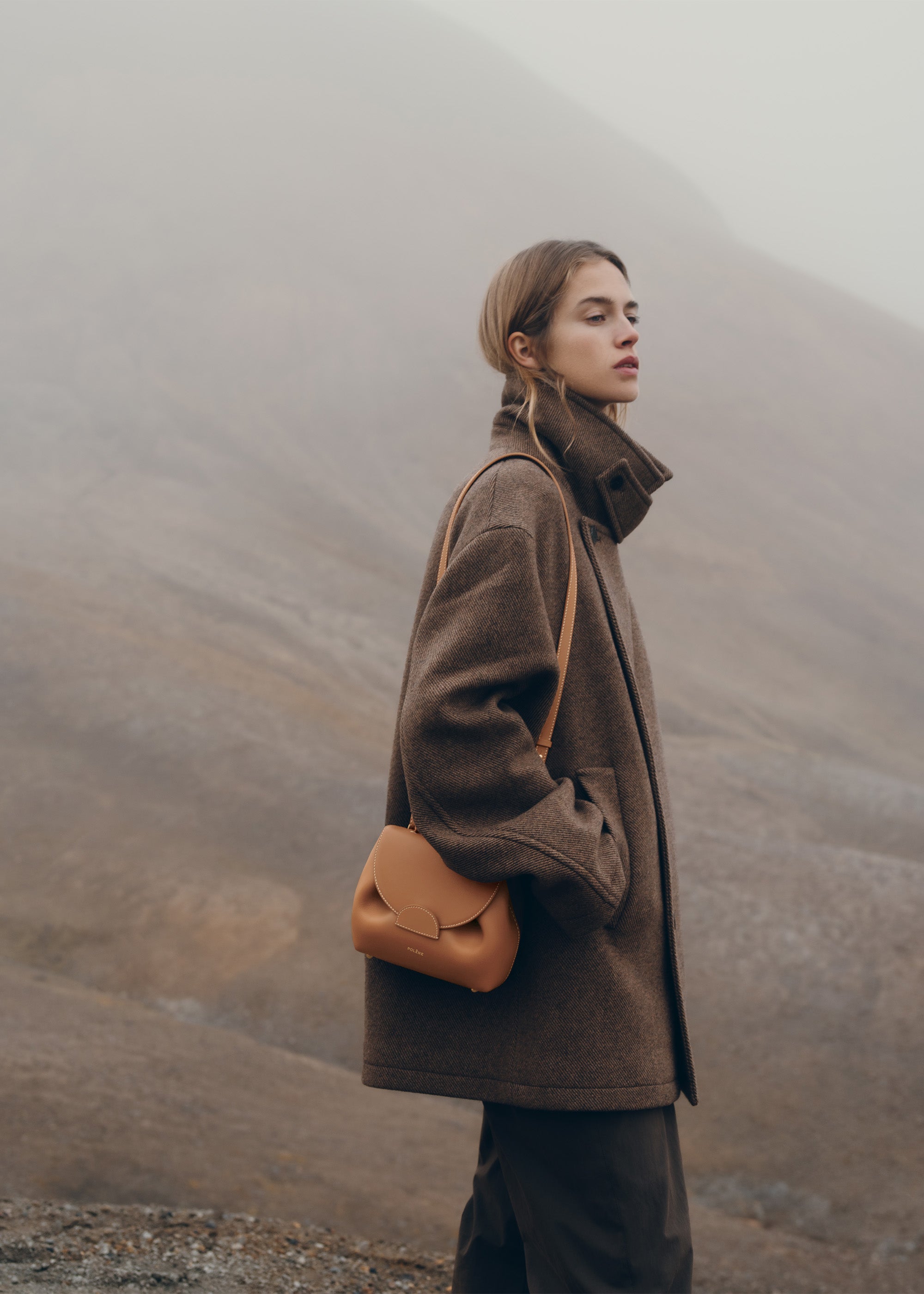 Polène | Bag - Numéro Un Nano - Smooth Camel – Polène EU