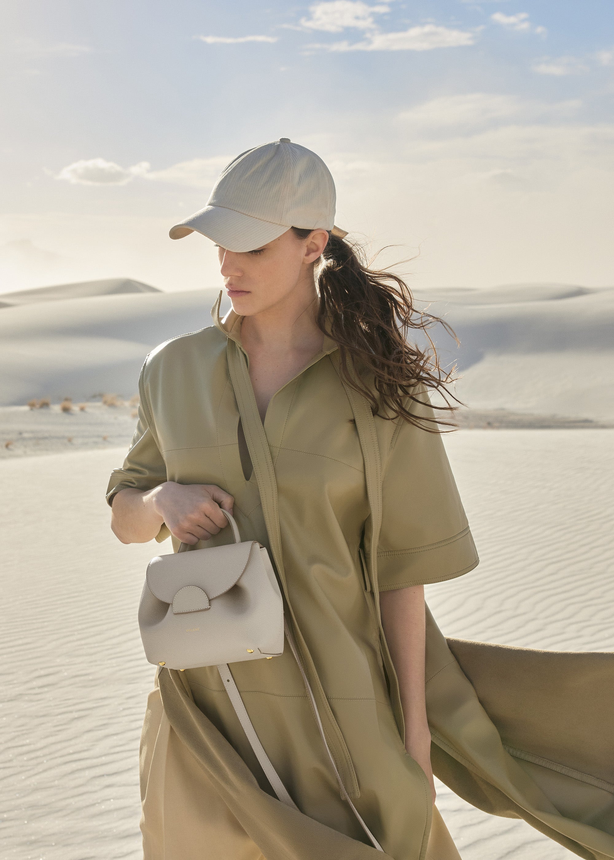 Polène | Bag - Numéro Un Nano - Textured Chalk – Polène EU