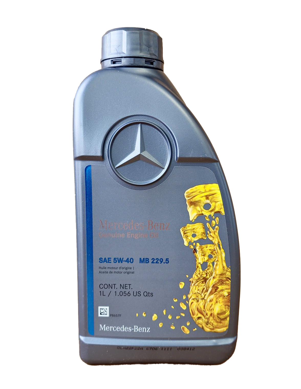 Genuine Mercedes 5W40 1L - 2002-2006 Sprinter