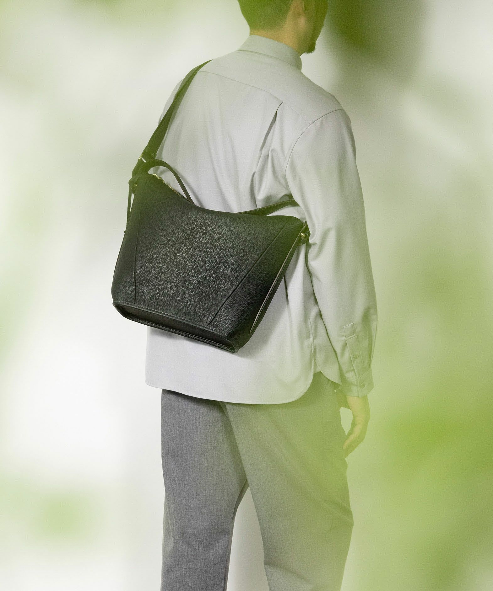 シュリンク 2Wayショルダーバッグ《Union》 - Black - | ETiAM