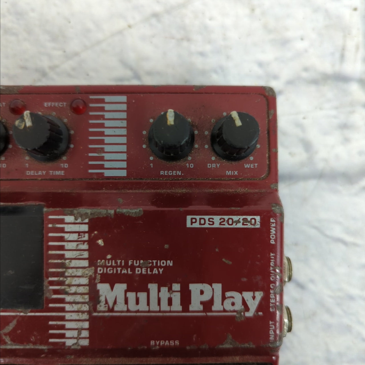 Digitech Multiplay PDS 20 / 20 Delay Guitar Pedal - Evolution Music
