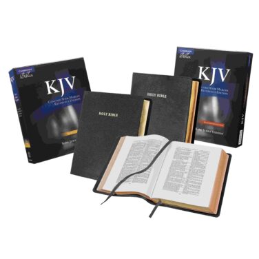Cambridge KJV Concord Wide Margin Bible, Black Goatskin | EvBible.com
