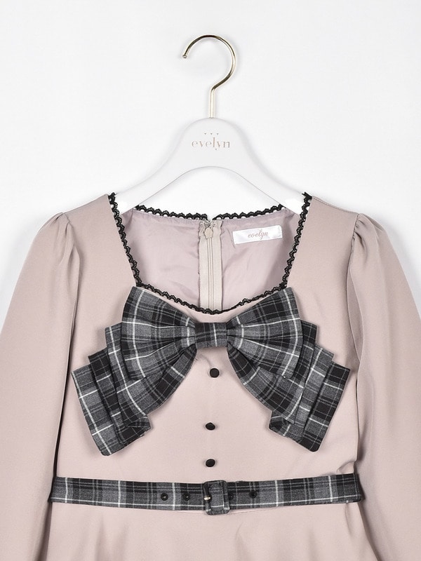 ビッグリボンティアードワンピース｜evelyn（エブリン）公式通販サイト