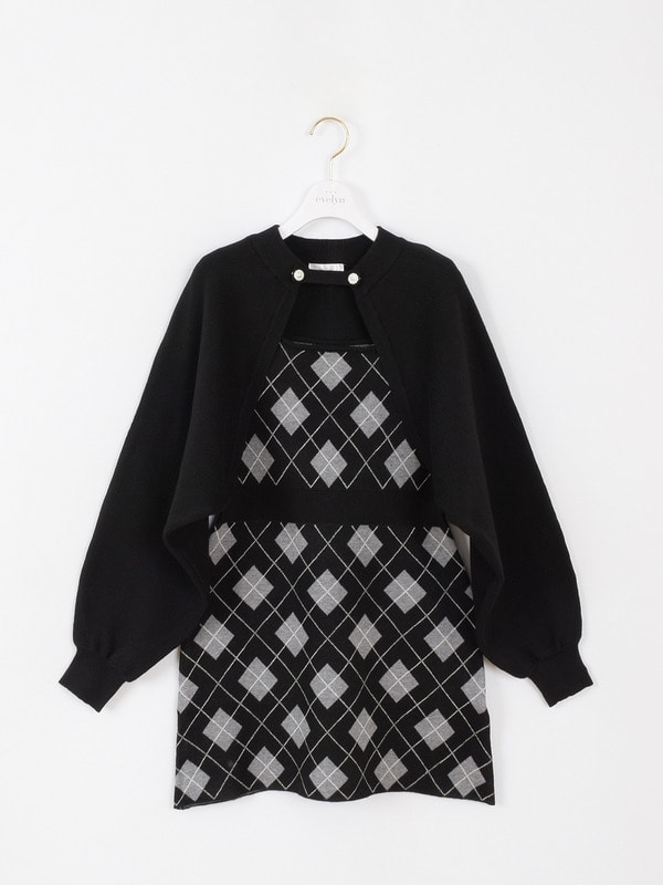 ボレロセットワンピース｜evelyn（エブリン）公式通販サイト