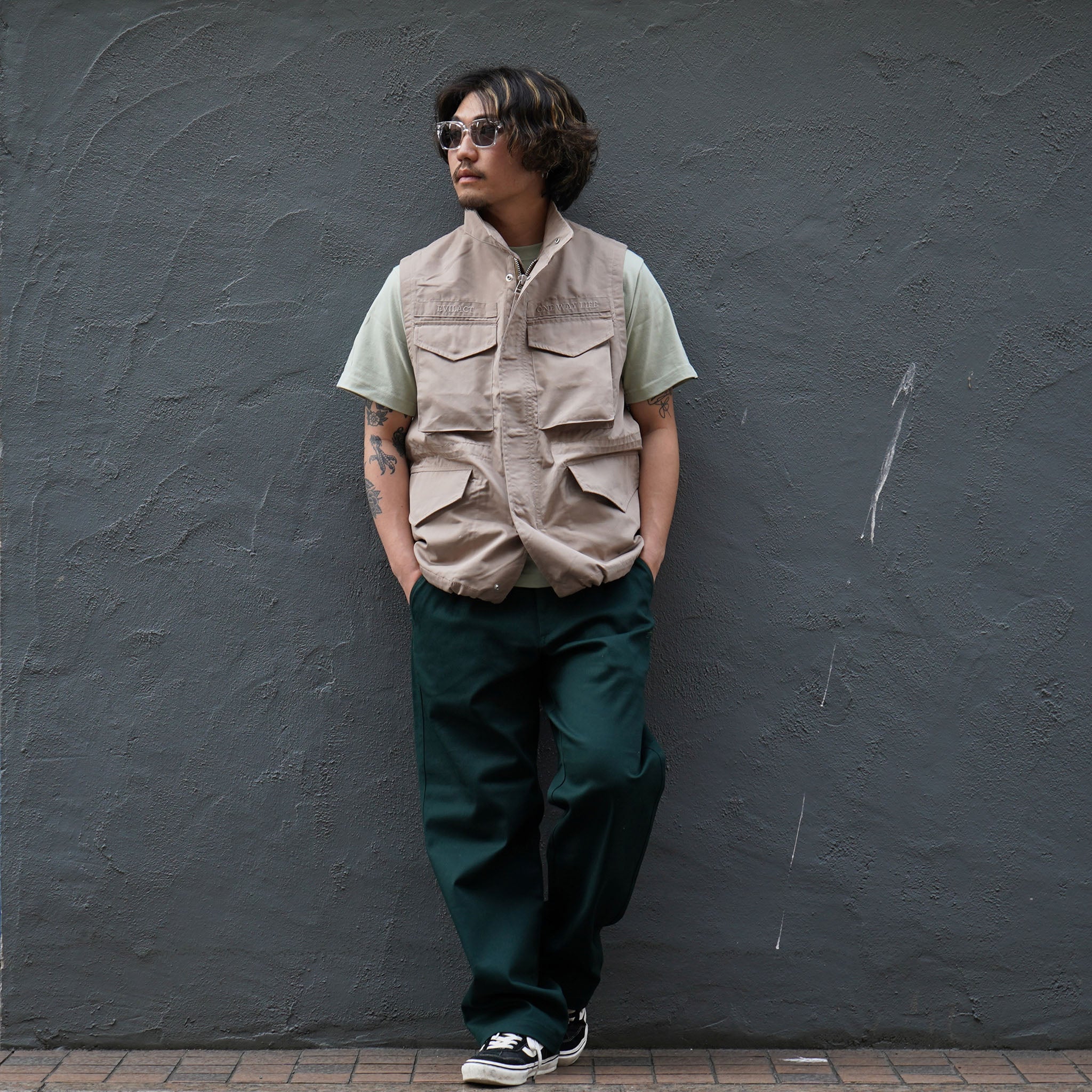 EVILACT M-65 VEST | EVILACT (イーブルアクト）Official Site