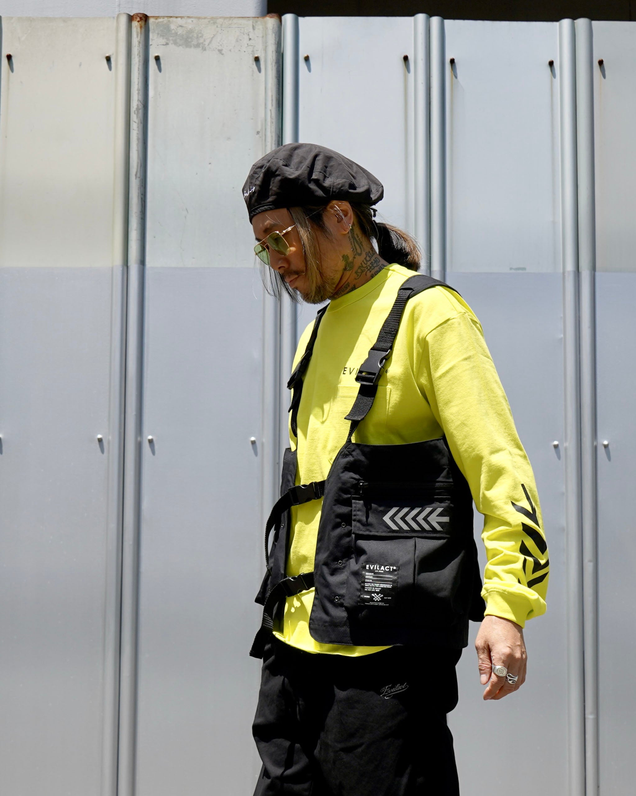 EVILACT TACTICAL VEST black | EVILACT (イーブルアクト）Official