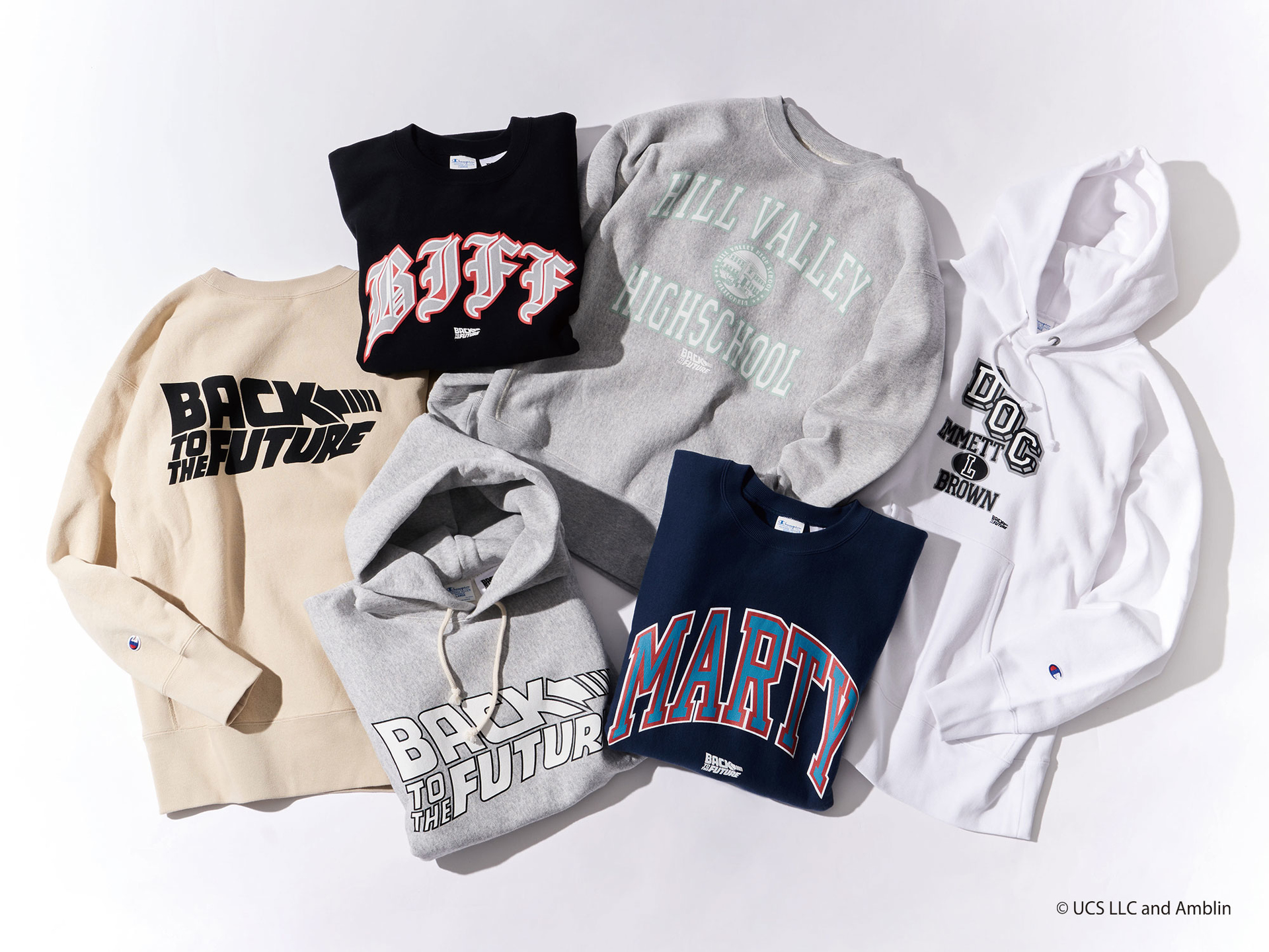 Champion × BACK TO THE FUTURE × JOURNAL STANDARD relume 三者コラボ