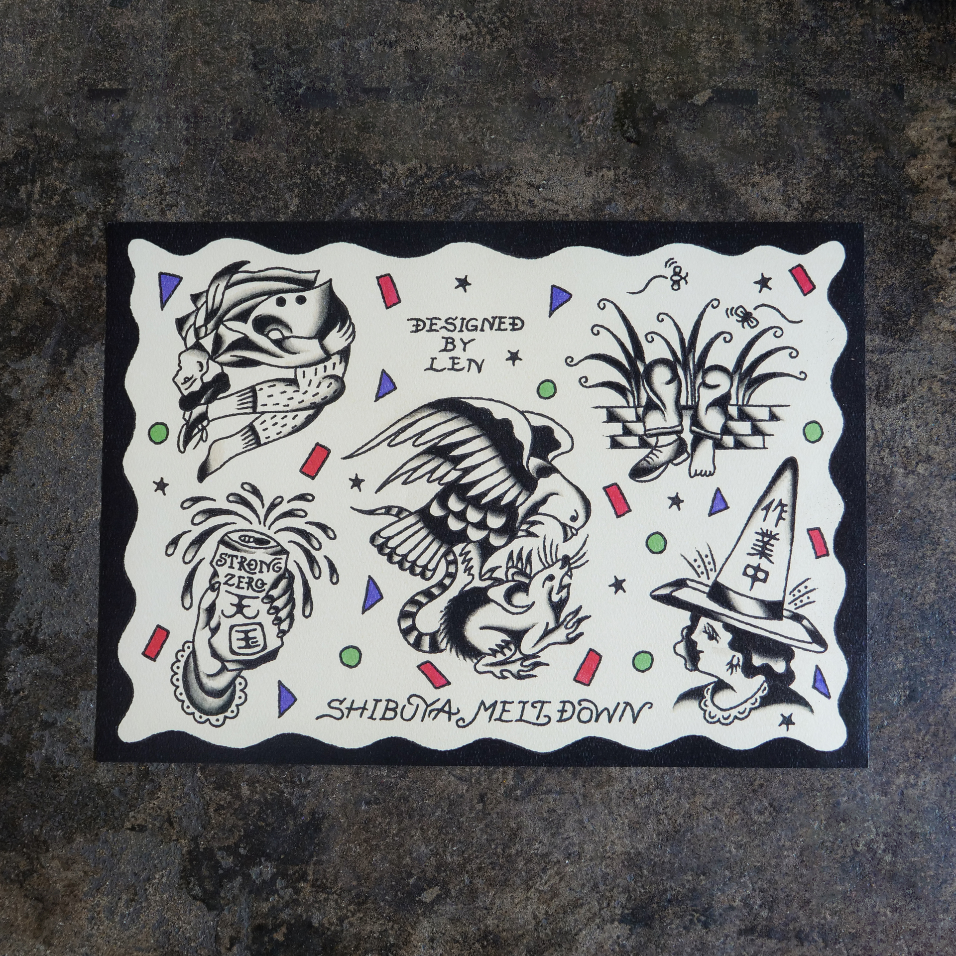 Shibuya Meltdown × TATTOO STUDIO YAMADA」渋谷の酔っ払いを激写する