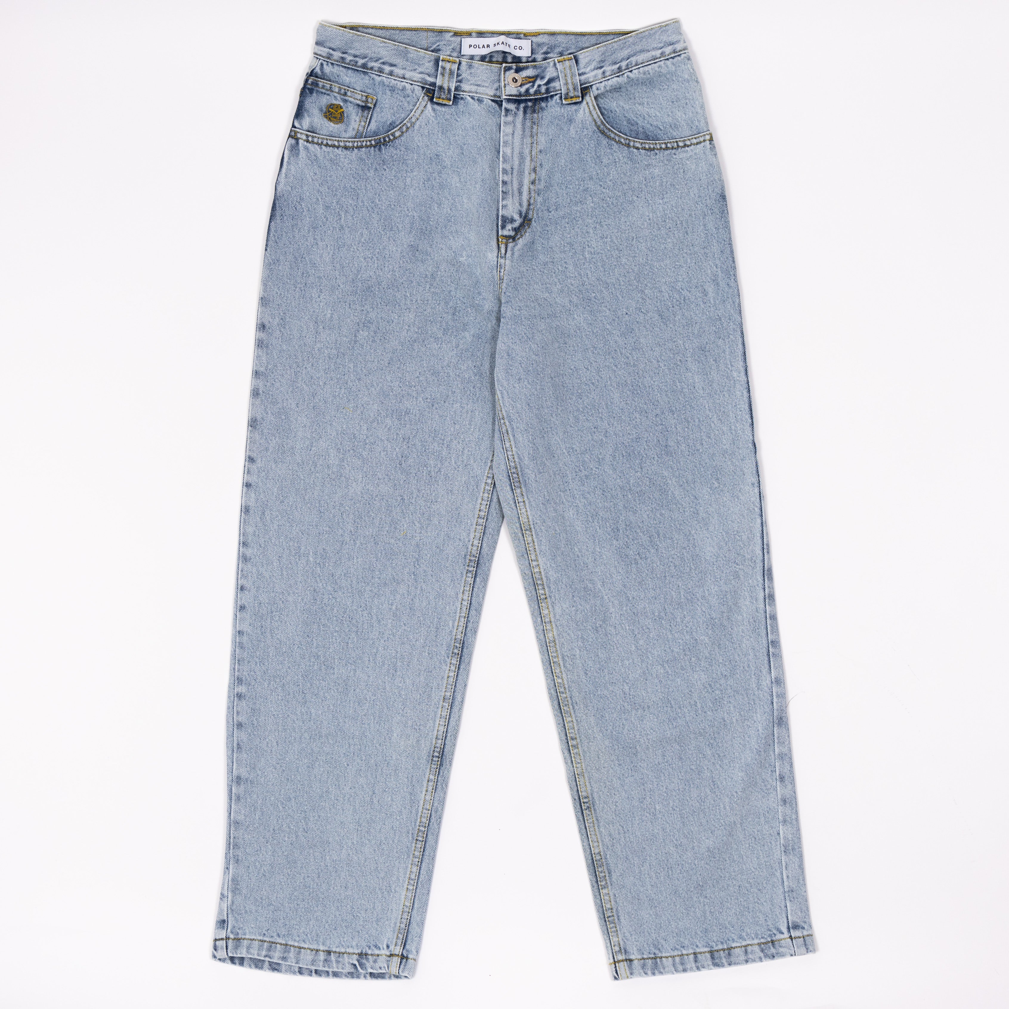 Polar '93! Denim Jeans - Light Blue