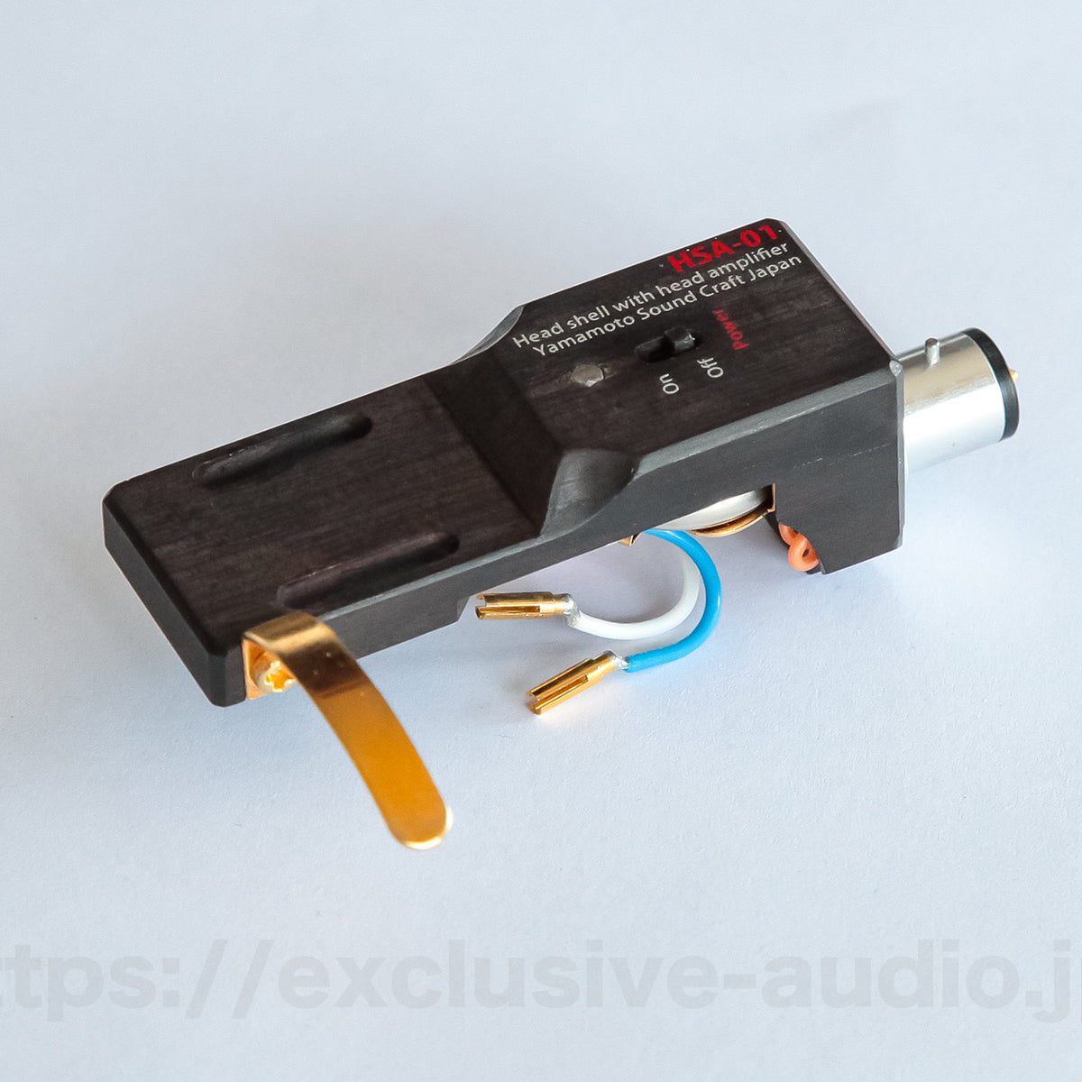 山本音響工芸 HSA-01 ヘッドアンプ内蔵高精度ヘッドシェル – ExAUDIO