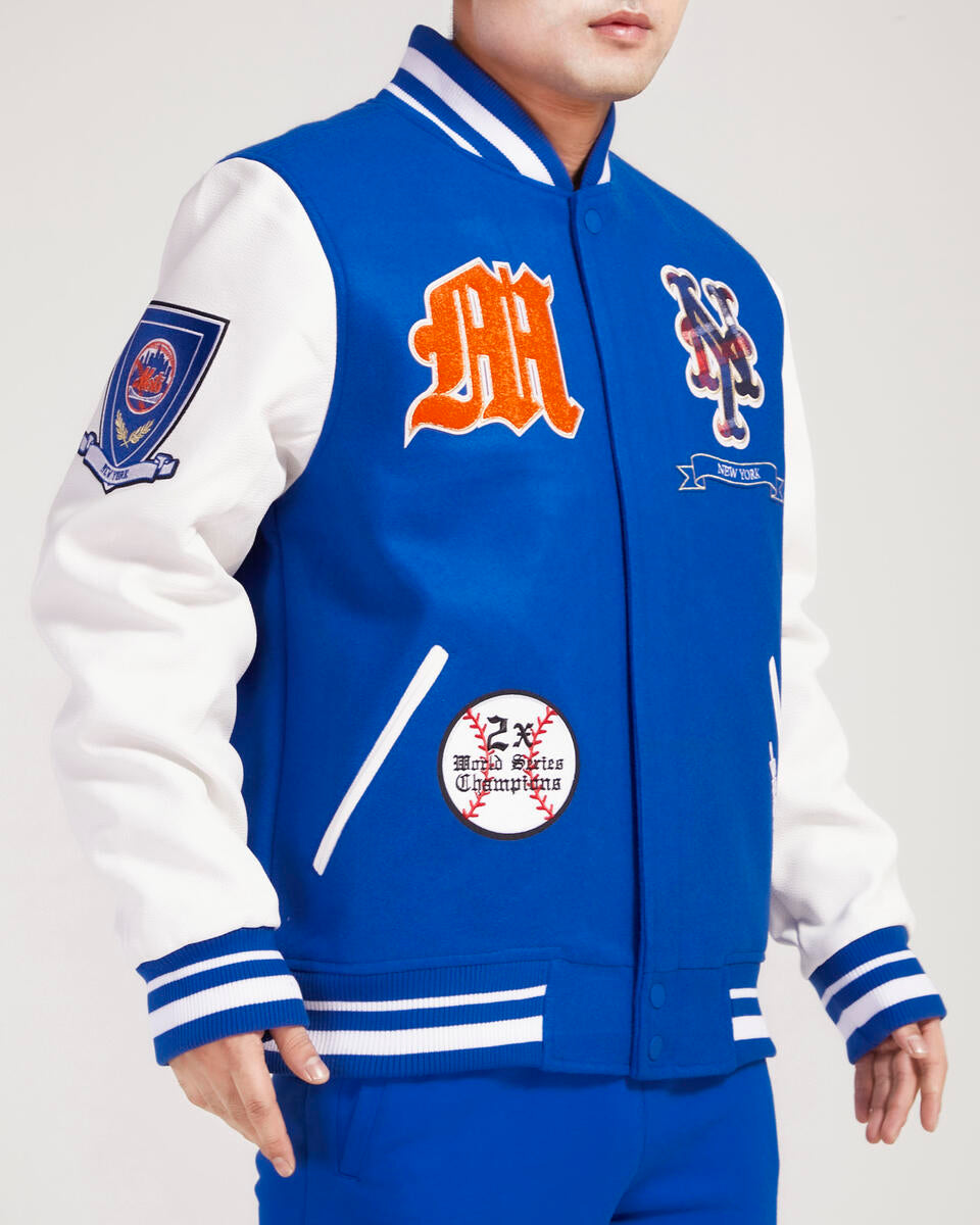 Royal Blue New York Mets Pro Standard Prep Wool Varsity Heavy