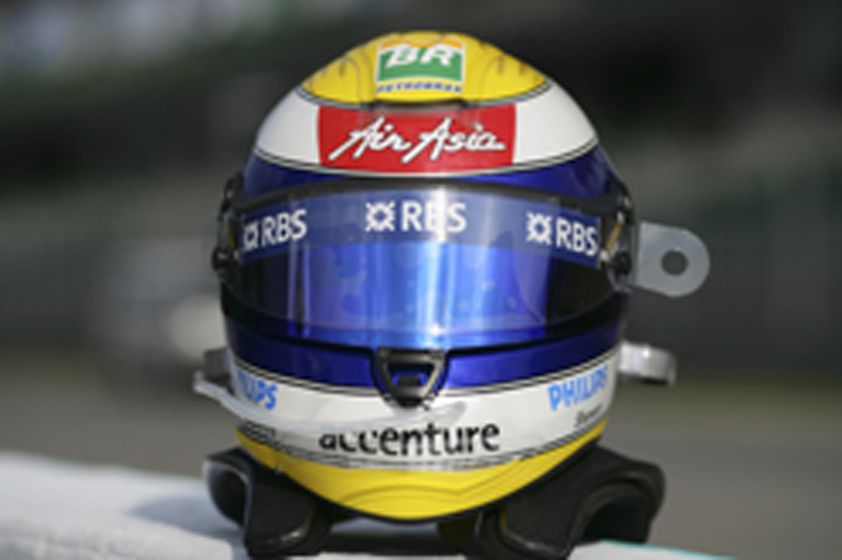 ニコ・ロズベルグ ヘルメット （2008年） 【 F1-Gate .com 】