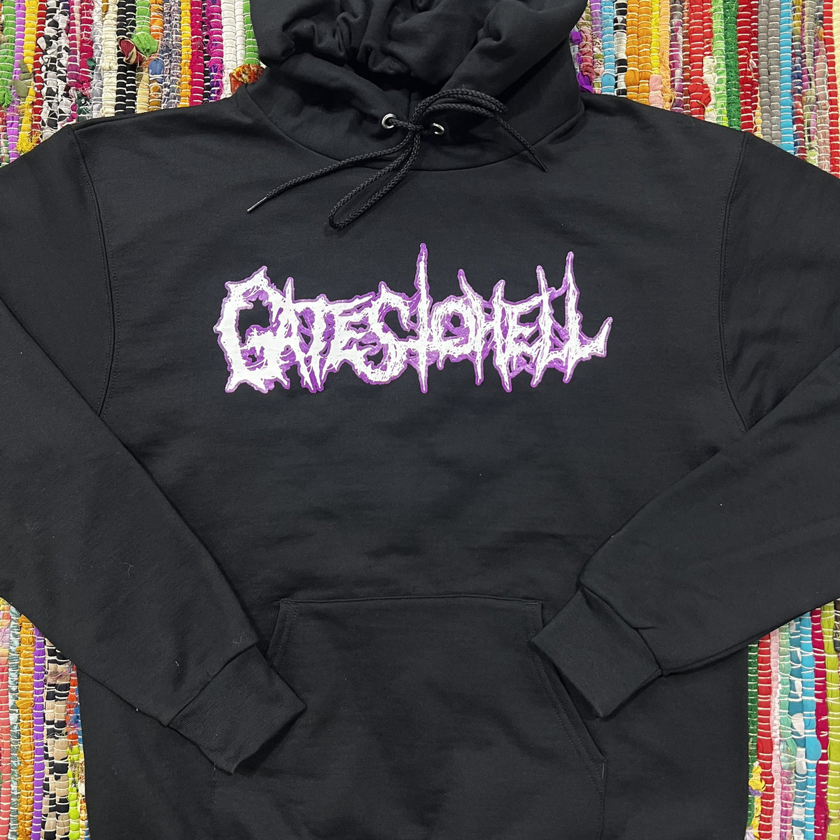 PURPLE LOGO LDB HOODIE | Gates to Hell