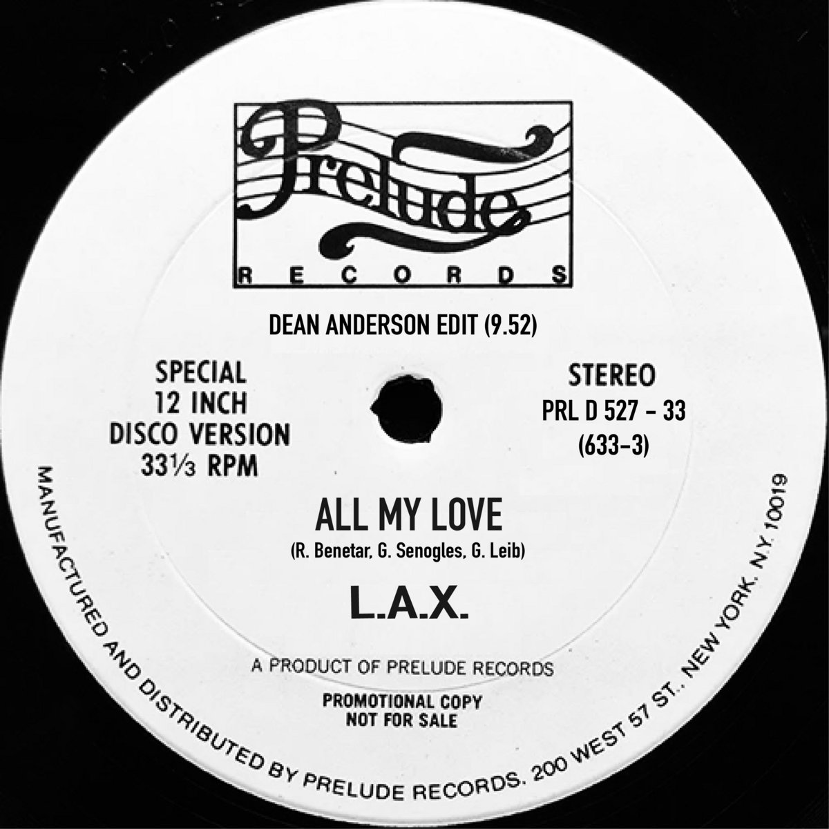 L.A.X. - All My Love (Dean Anderson Edit) | Seven Ashrams