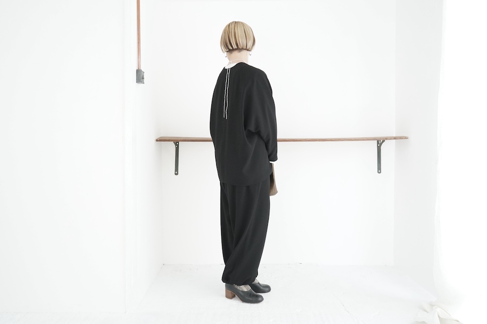 NO CONTROL AIR フォーマルダブルクロス裾絞りパンツ2026 annabelle