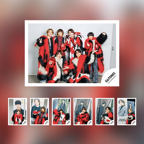 SixTONES AnniVERSARY」オリジナルフォト | ファミクラストア オンライン
