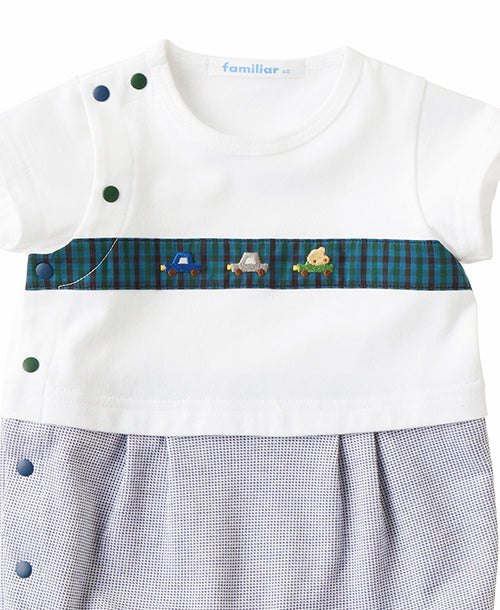 袖付ロンパス | ファミリア公式サイト