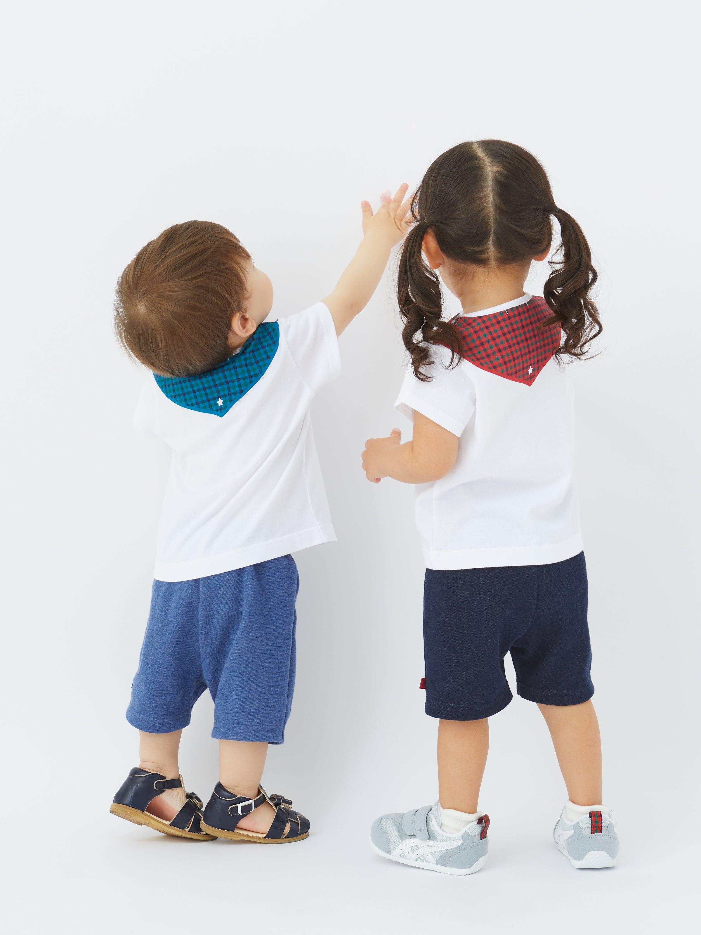 Sailor T-shirt and 4/4 length pants set | Familia Official Online