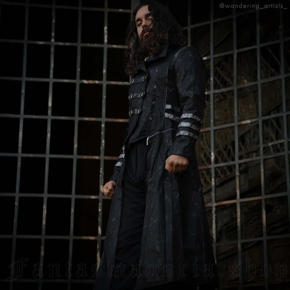 Scorpio Men's Jacket-Coat - Punk Rave