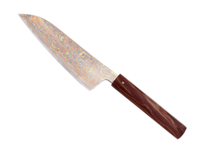 ダマスカス包丁 豪美 三徳