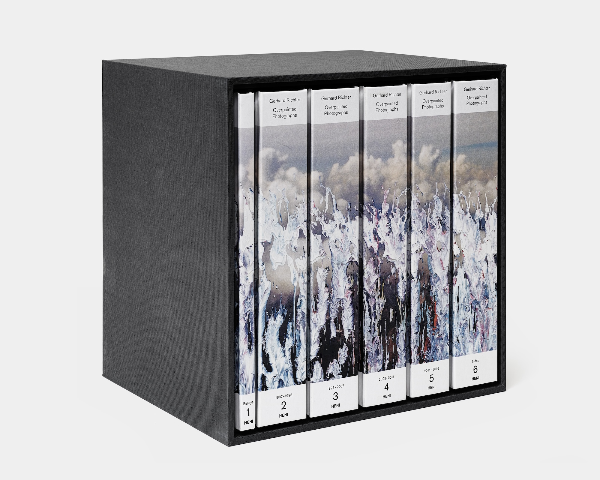 New 6-volume edition of Gerhard Richter's Overpainted Photographs