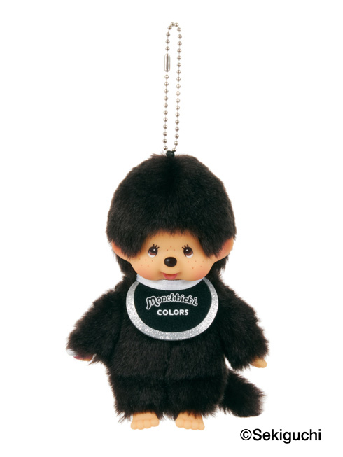 モンチッチCOLORS キーチェーン - ブラック 【公式】fafa(フェフェ