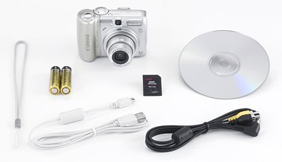 コンパクトデジタルカメラ】PowerShot A580 基本情報