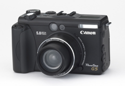 コンパクトデジタルカメラ】デジタルカメラPowerShot G5機種仕様