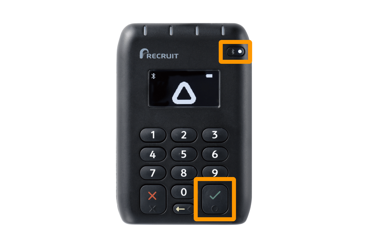 カードリーダーのディスプレイに「LCD Test」と表示された場合 – Air