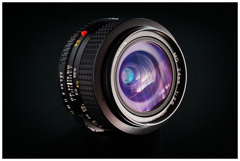 Testing Minolta MD 24mm/2.8 (MD-III)