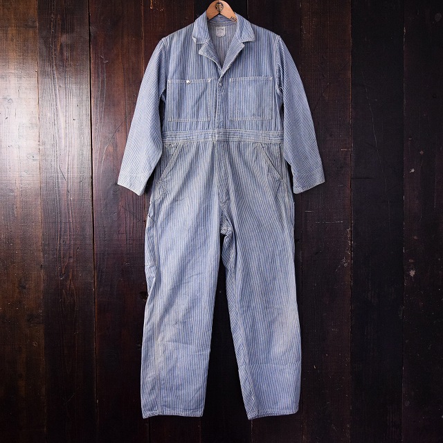 50's GO-PFOR ヒッコリーオールインワン ツナギ ワーク 50年代