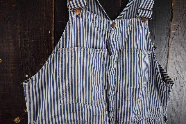 50's〜60's BIGMAC ヒッコリーストライプオーバーオール50年代 60年代