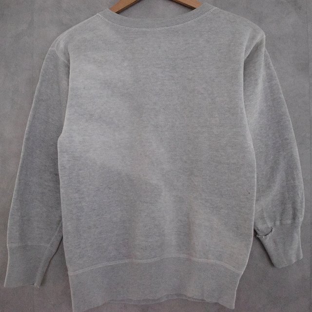 希少 50s 前V ヴィンテージ スウェット WINSTON グレー 染み込み 40