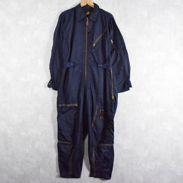 50年代 ミリタリー エアフォース アメリカ軍 米軍 紺 ジャンプスーツ