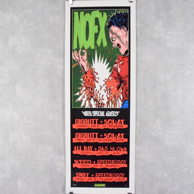 90年代 90s シルクスクリーン ポスター 音楽 ミュージック インテリア