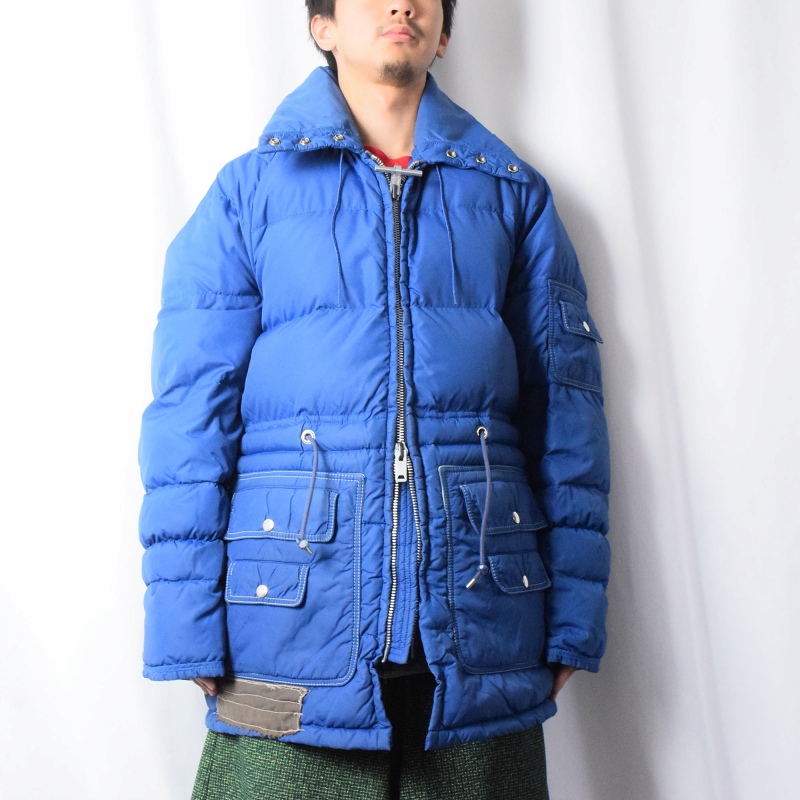 70年代 70s アメリカ製 マイティーマック 青 ブルー │ヴィテージ古着