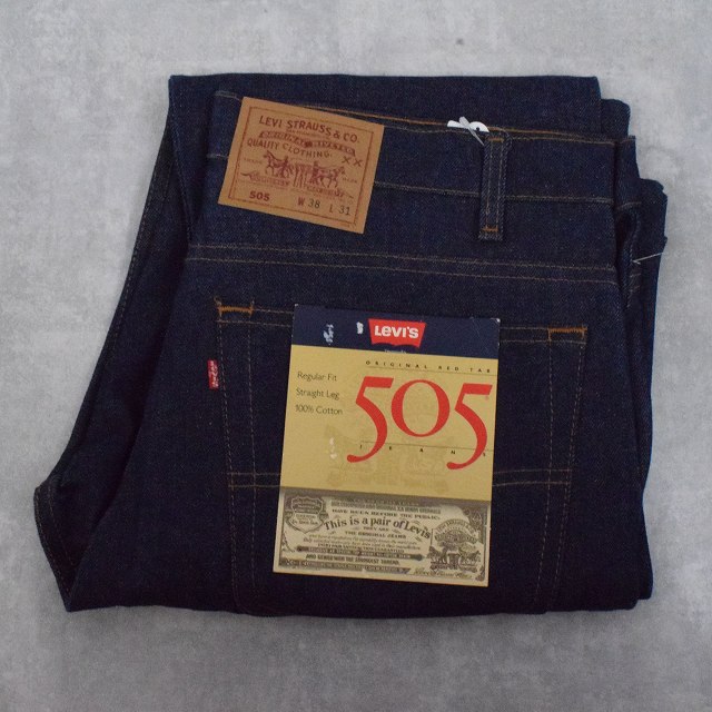 90年代 90s リーバイス アメリカ製 デッドストック 濃紺 インディゴ