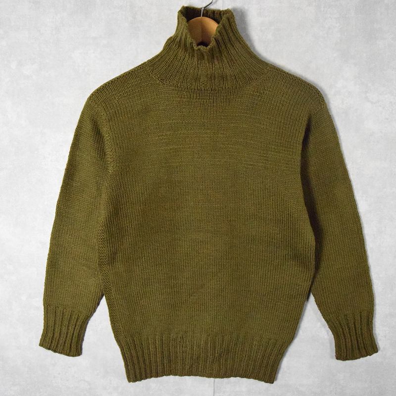 40年代 40s アメリカンレッドクロス ローゲージ カーキ │ヴィテージ