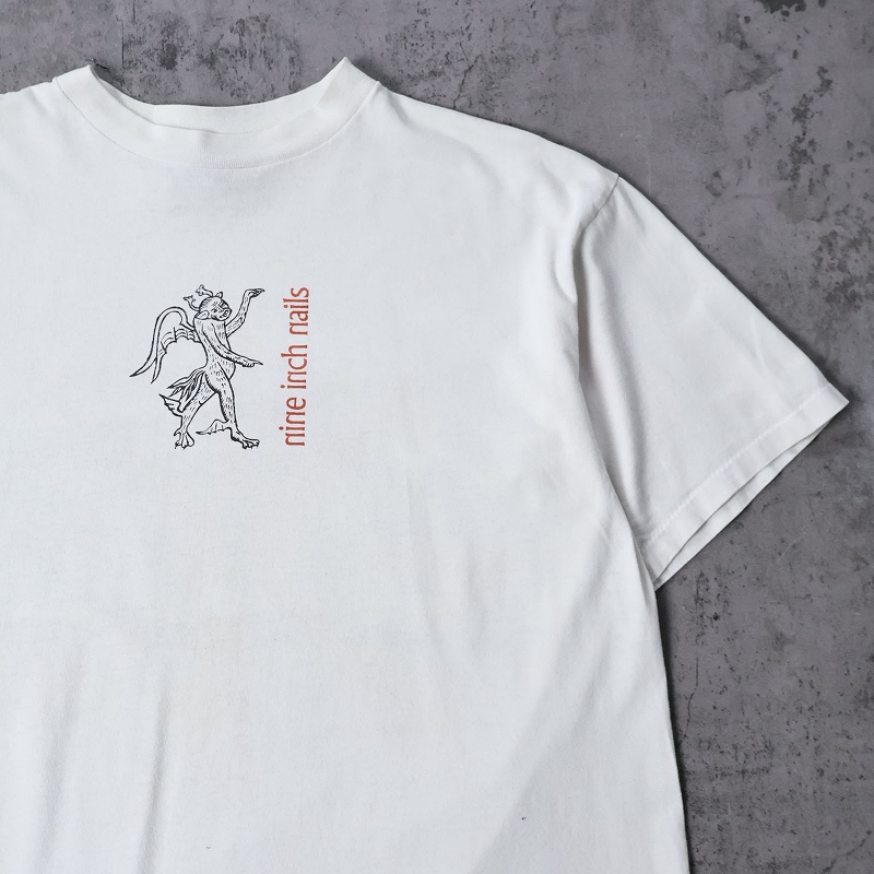 90s 90年代 ナインインチネイルズ アメリカ製 ミュージック 音楽 バンT