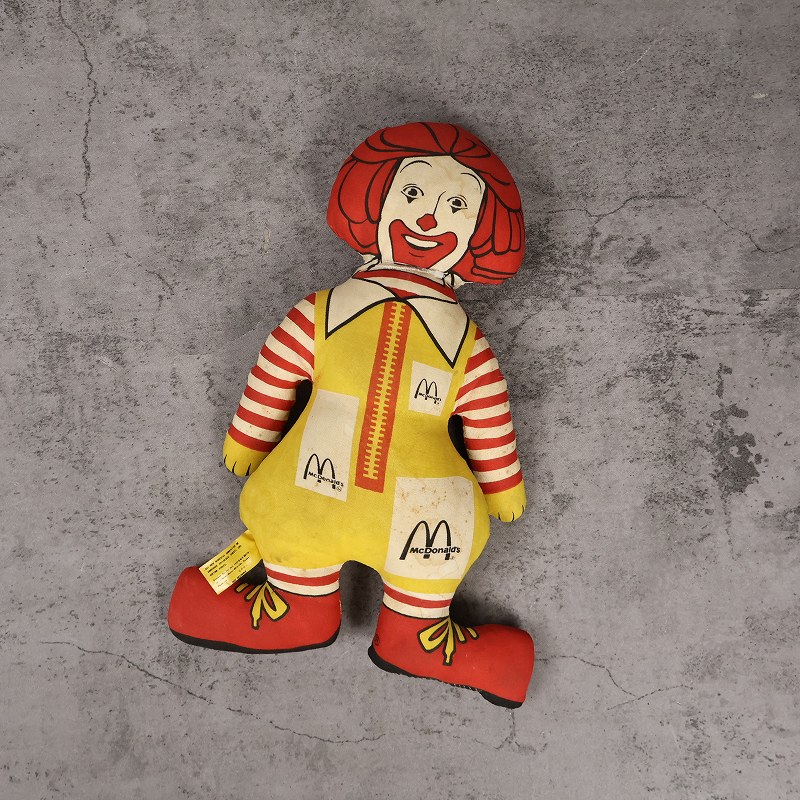 70s 70年代 80s 80年代 マクドナルド ロナルド 人形 ドール