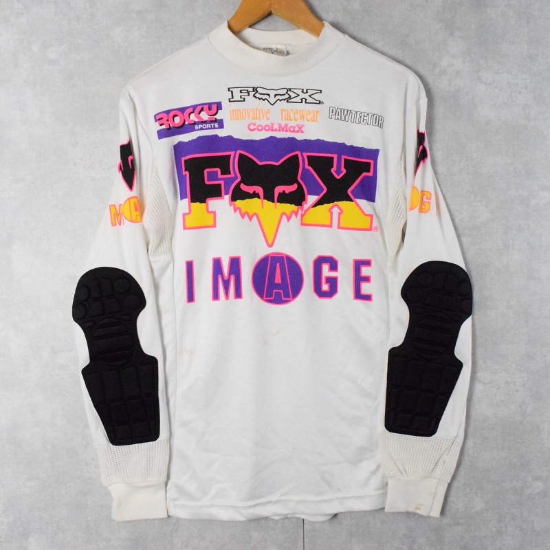 80s 80年代 フォックスレーシング 総柄 アメリカ製| ヴィテージ古着屋