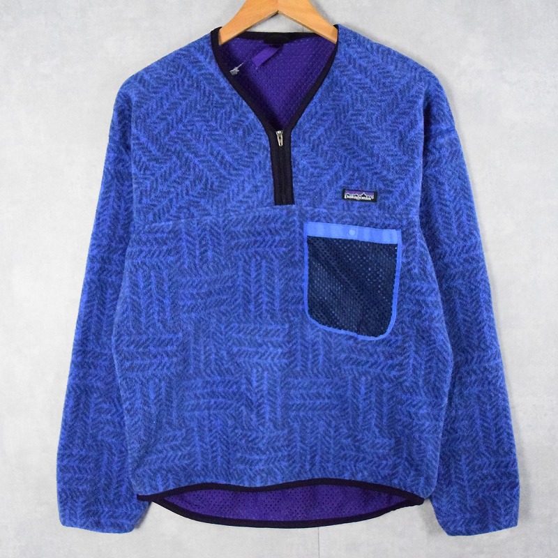 90s 90年代 パタゴニア 総柄 カヤック アウトドア │ヴィテージ古着屋