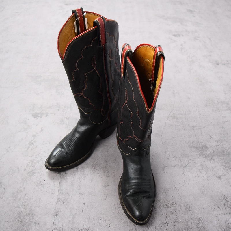 トニーラマ 黒 ブラック レザー 靴 シューズ │ヴィテージ古着屋Feeet