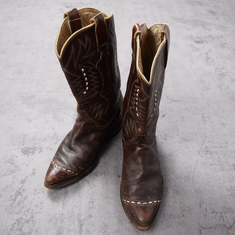 シューズ 靴 ブラウン レザーブーツ │ヴィテージ古着屋Feeet 通販