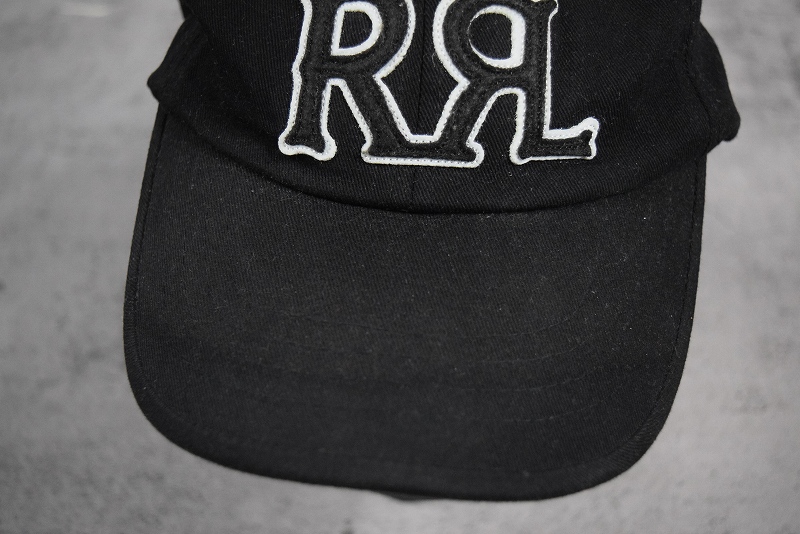 ラルフローレン ダブルアールエル 帽子 黒 ブラック | ビンテージ古着