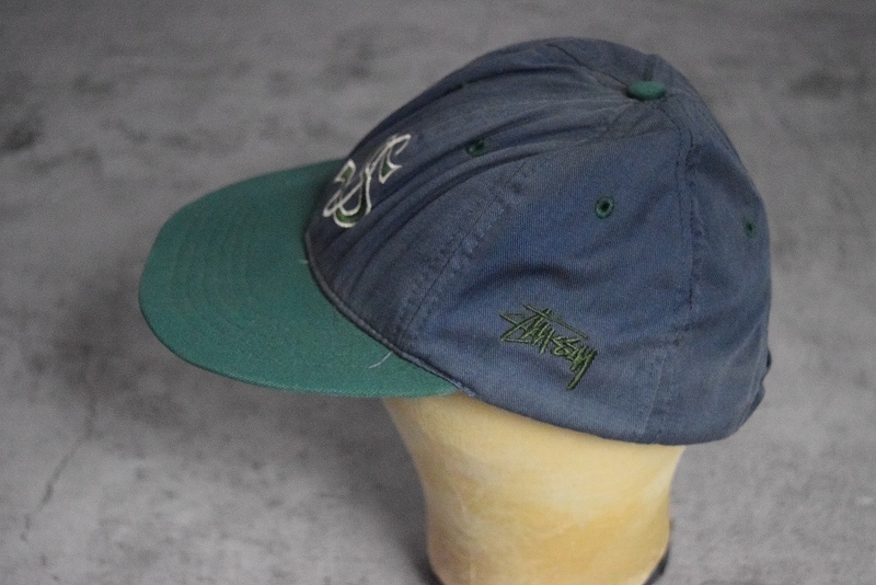 90s 90年代 ステューシー アメリカ製 6パネル OLD STUSSY スケーター
